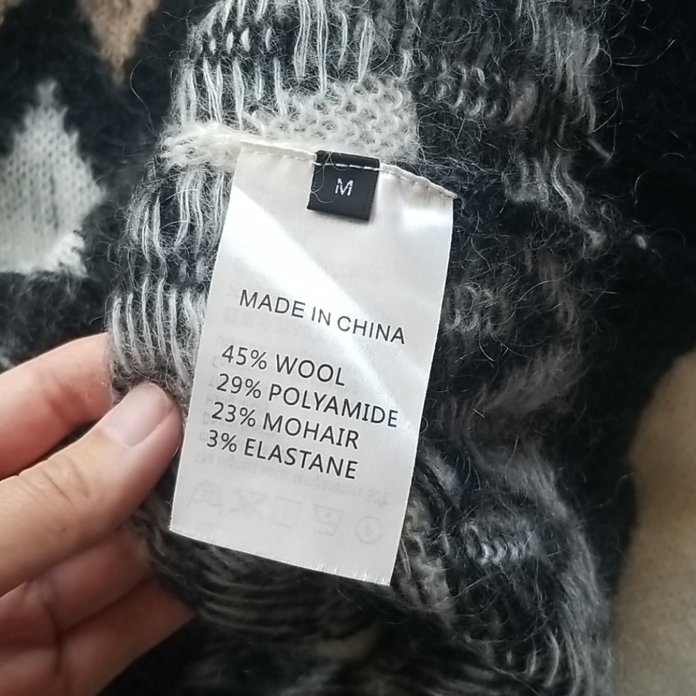 ERDEM × H&M knit raglan sweater size M - Picture 6 of 10